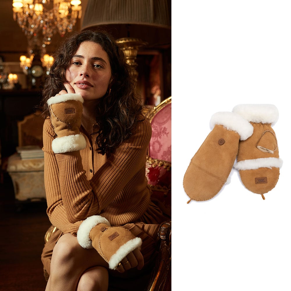 [무료배송] 호주정품 오즈웨어 핑거리스 벙어리 양털 장갑 OZWEAR UGG CS079