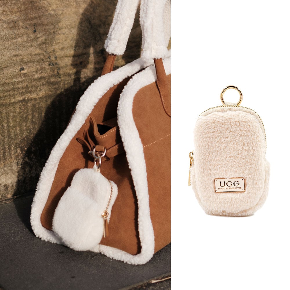 [빠른무료배송] 호주정품 럭스오즈 미니 플러피 파우치 LUXOZ UGG LB004