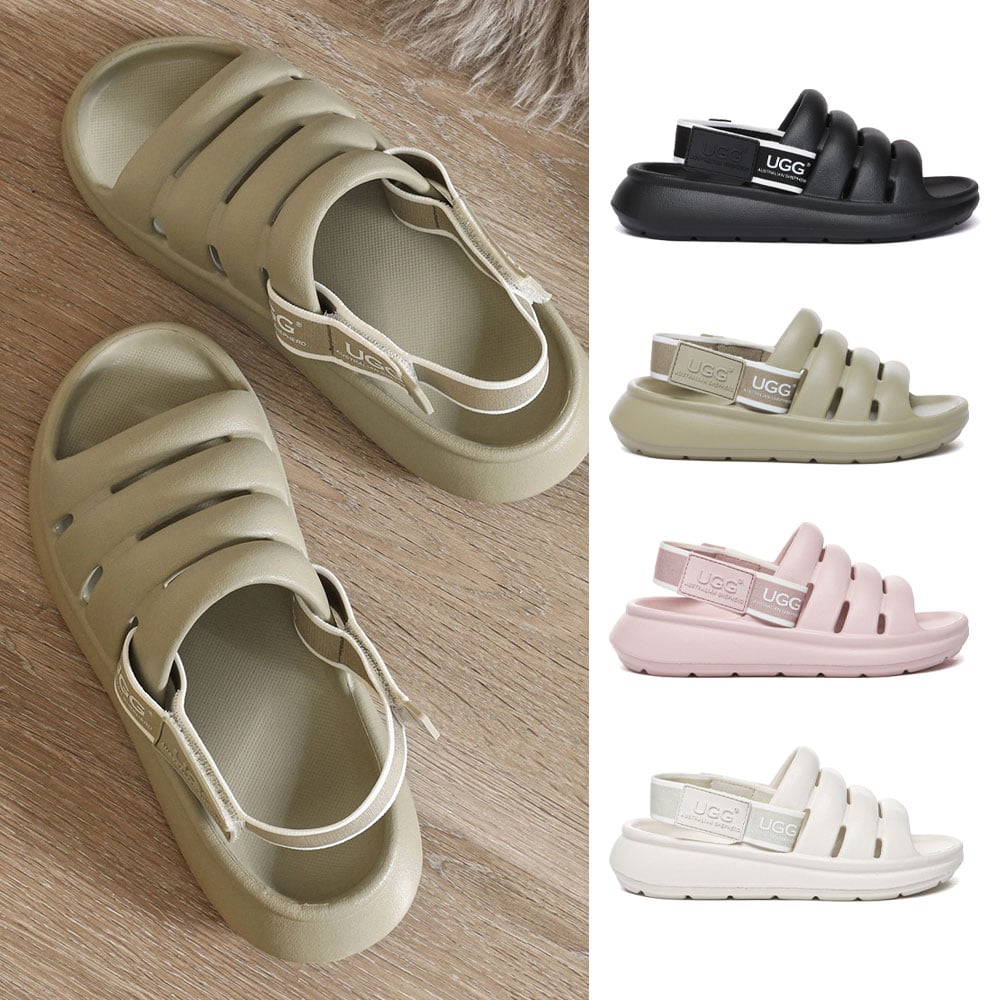 [무료배송] 호주정품 에버어그 로즈라인2 벨크로 탈부착 샌들 AS UGG ROSELINE II AS7020N