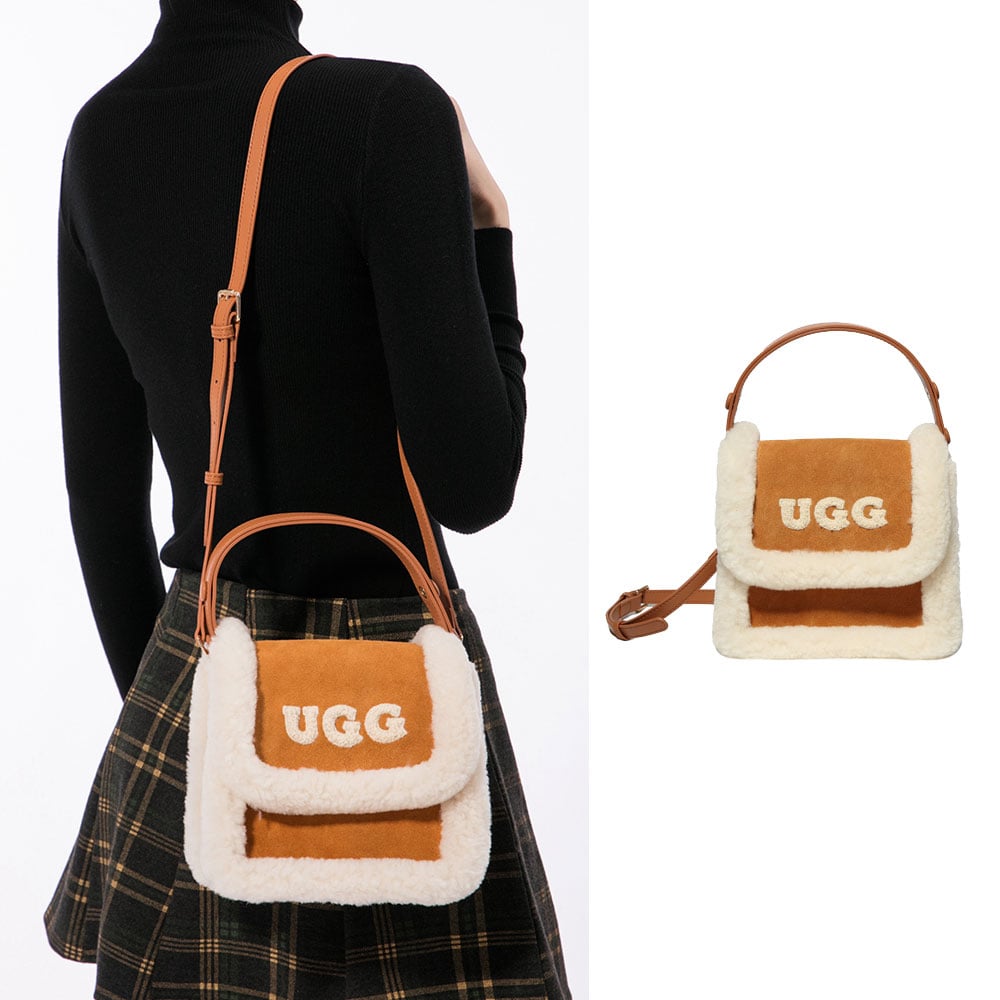 [무료배송] 호주정품 디케이 3way 양털 어그 숄더백 DK UGG DH107