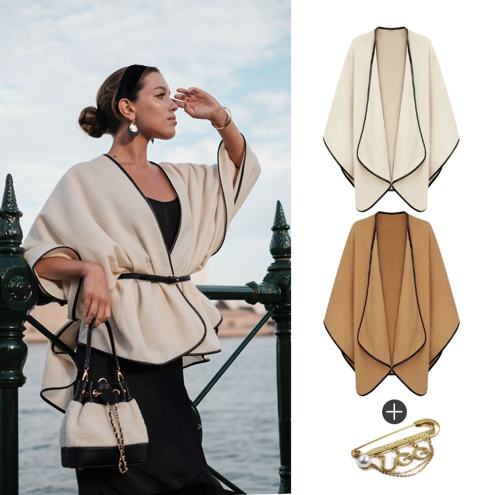 [빠른무료배송/브로치 증정] 호주정품 럭스오즈 셀린 숄 LUXOZ UGG LC002