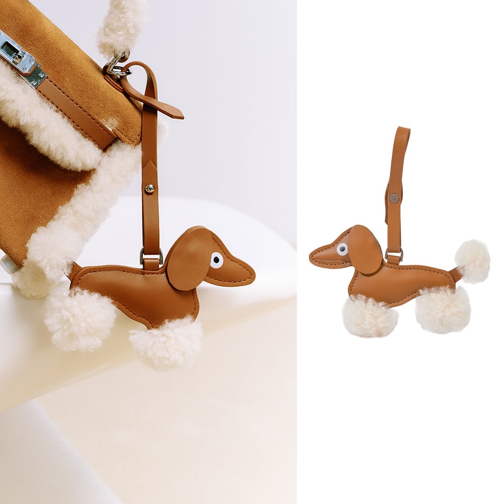 [무료배송] 호주정품 오즈라나 도기 레더 트릭 키링 OZLANA UGG OZ5009