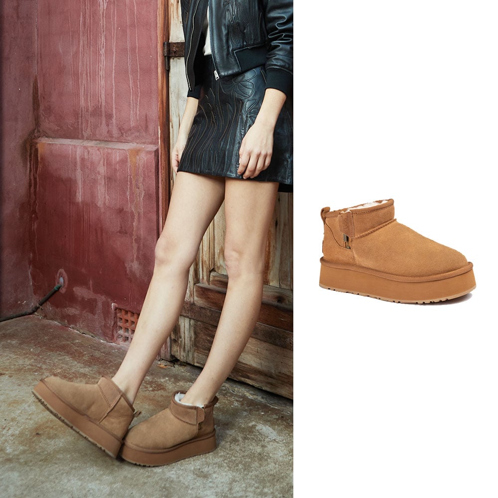 [무료배송] 호주정품 오즈웨어 플랫폼 베리 지퍼 부츠 OZWEAR UGG OB852P